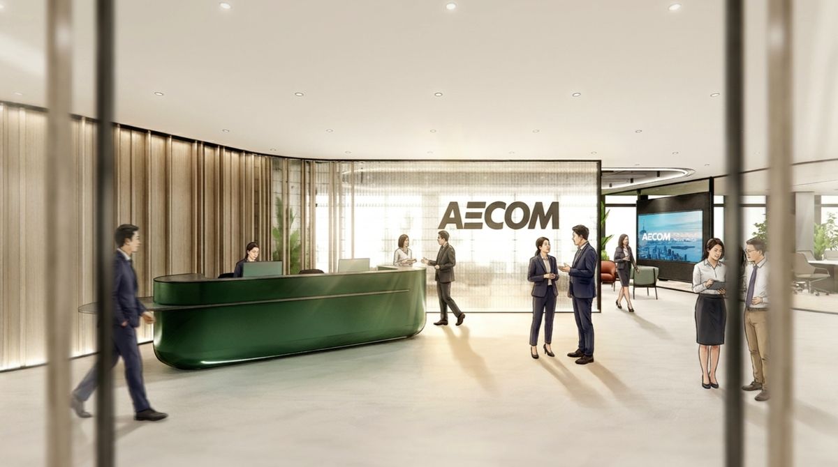 AECOM reception