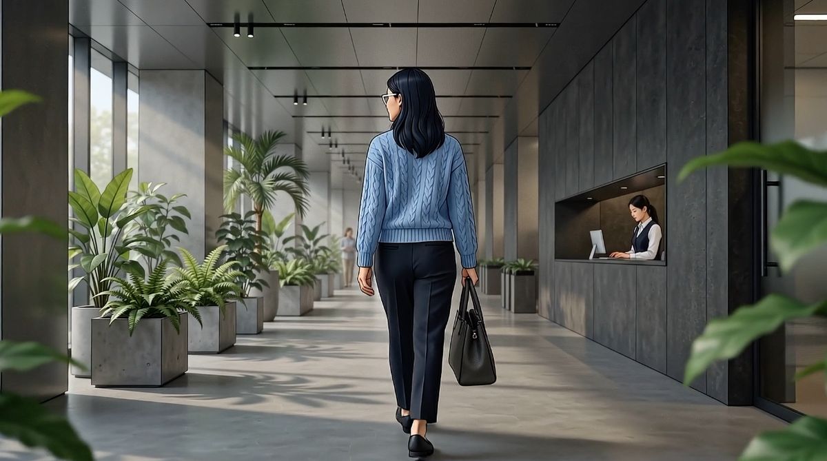 Arrive · Office Arrival