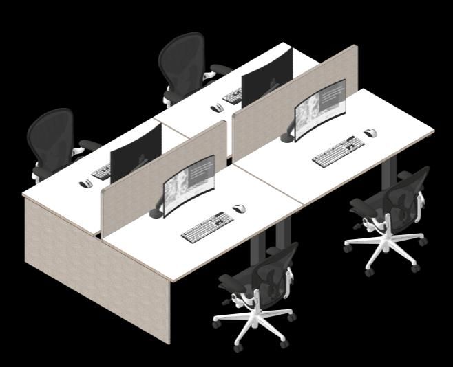 Typical Floor · Workstation · 1200mm · Height Adjustable